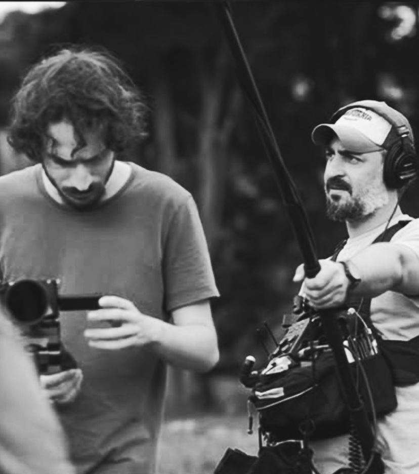 Ricardo Ribeiro em set de filmagem